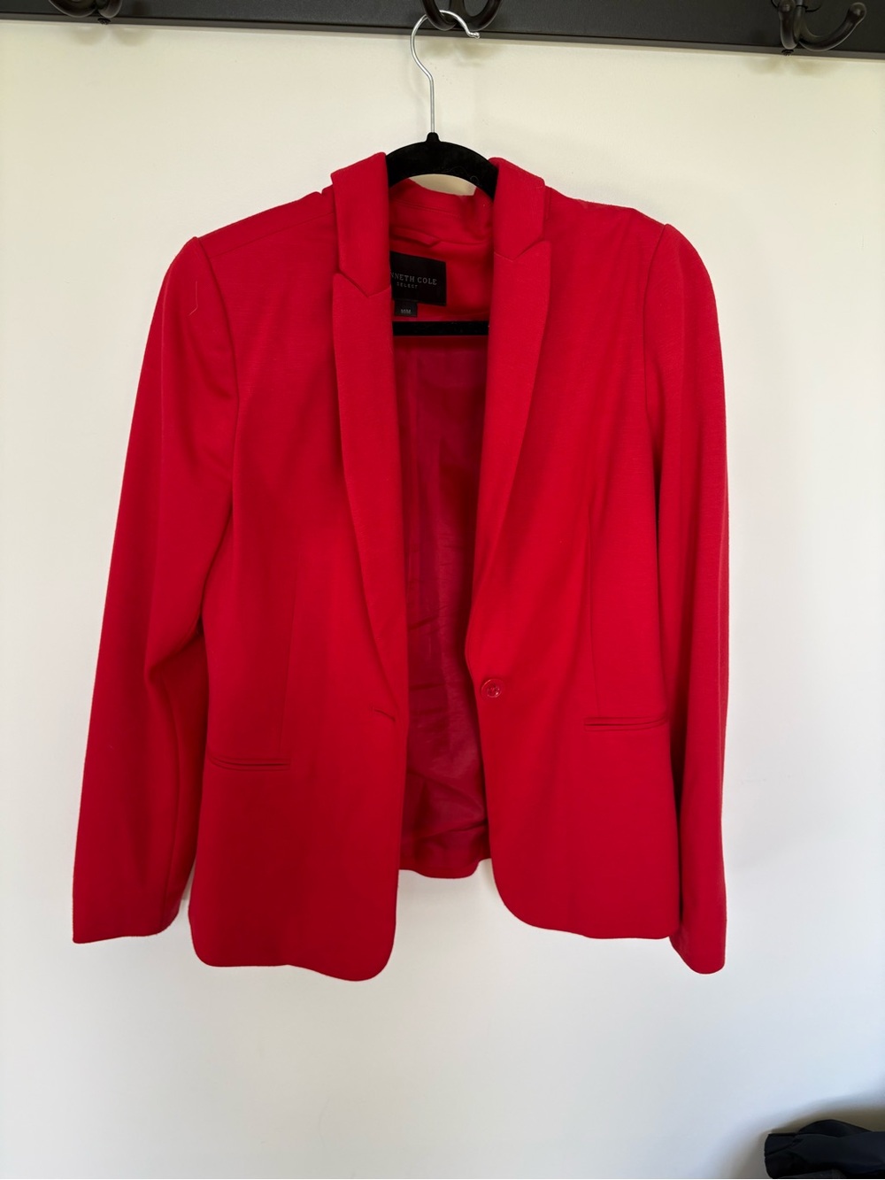 Kenneth Cole Red Women's Blazer Jacket